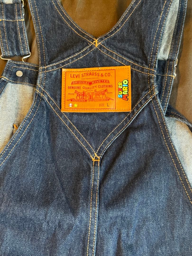 LEVI’S SUPER MARIO リーバイス マリオ コラボ オーバーオール