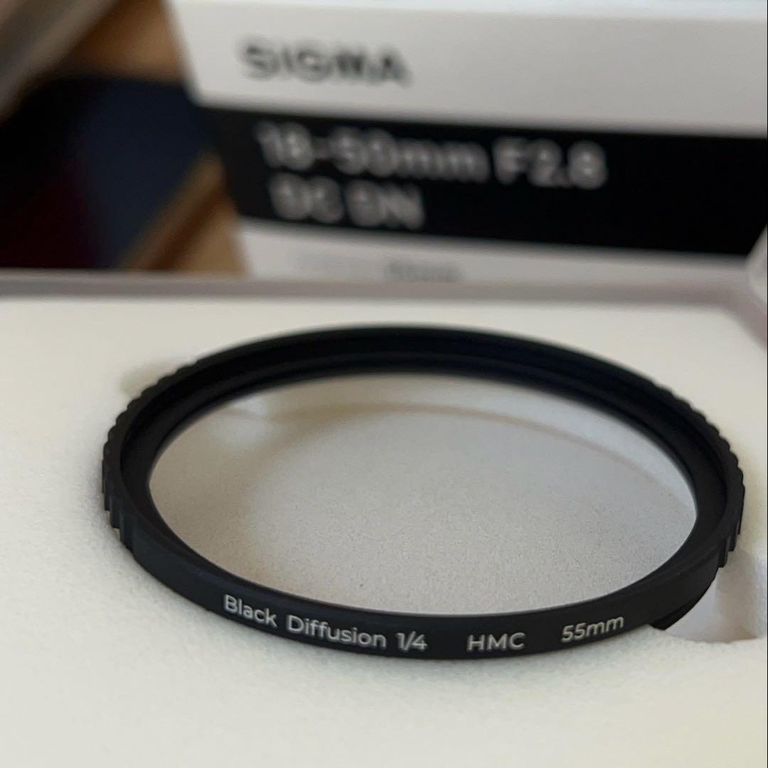 SIGMA 18-50mm F2.8 DC DN ミストフィルター付き