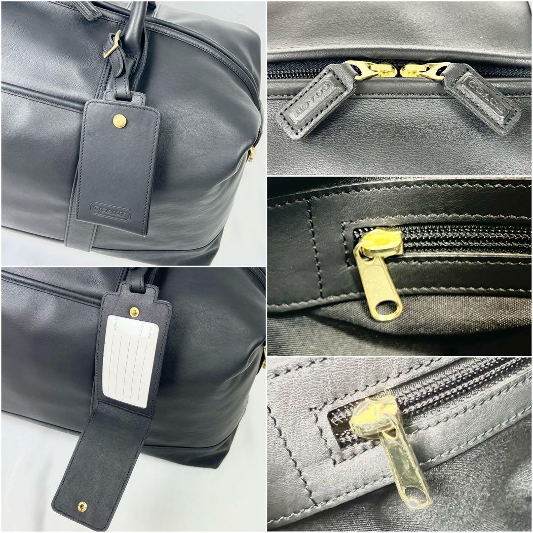 バッグ Coach Vintage Boston Bag 2Way Black