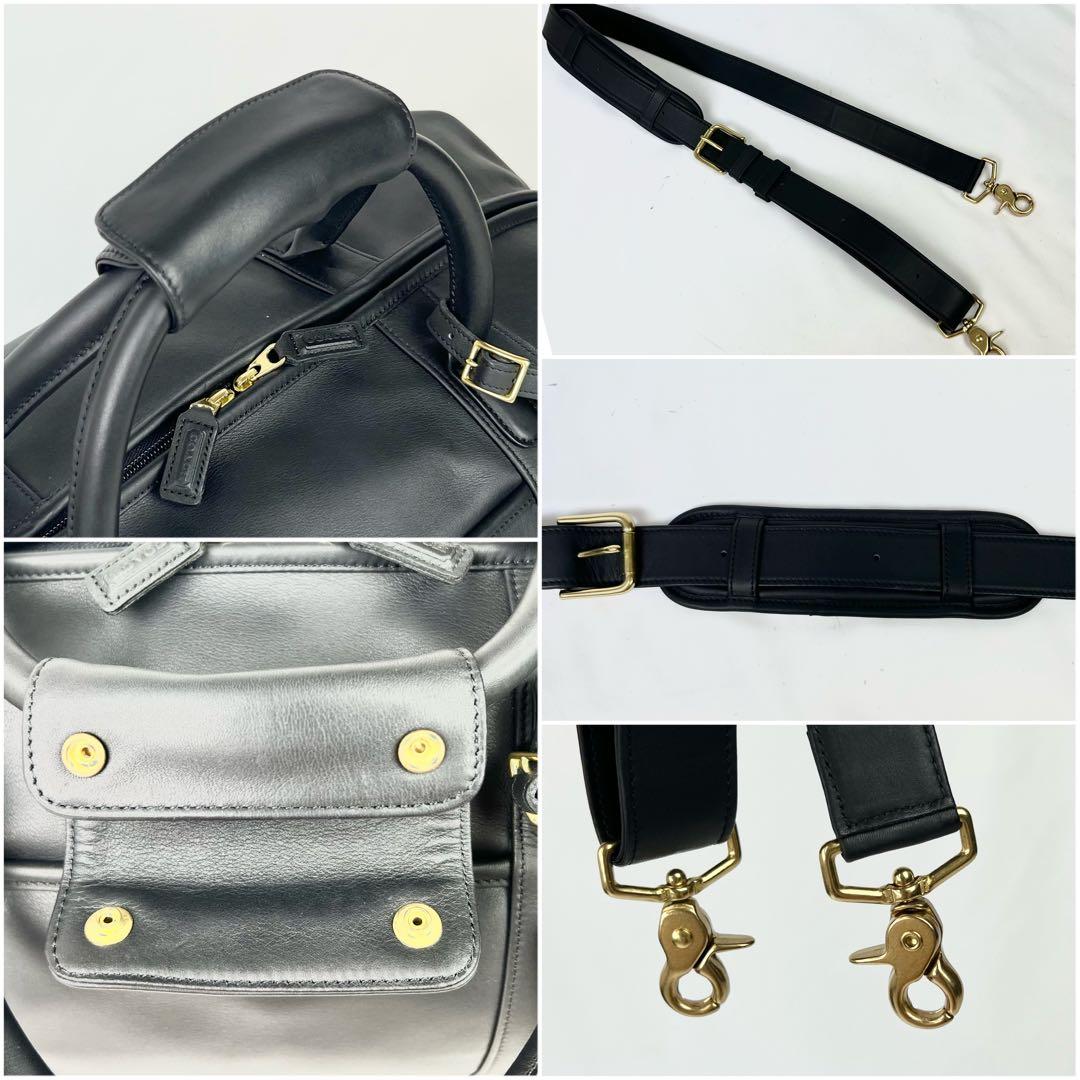バッグ Coach Vintage Boston Bag 2Way Black