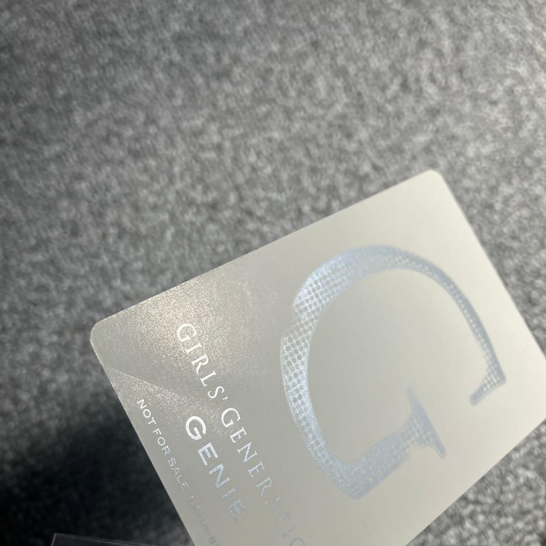 少女時代　ユナ　GENIE 日本盤　トレカ　グッズ　公式　yoona