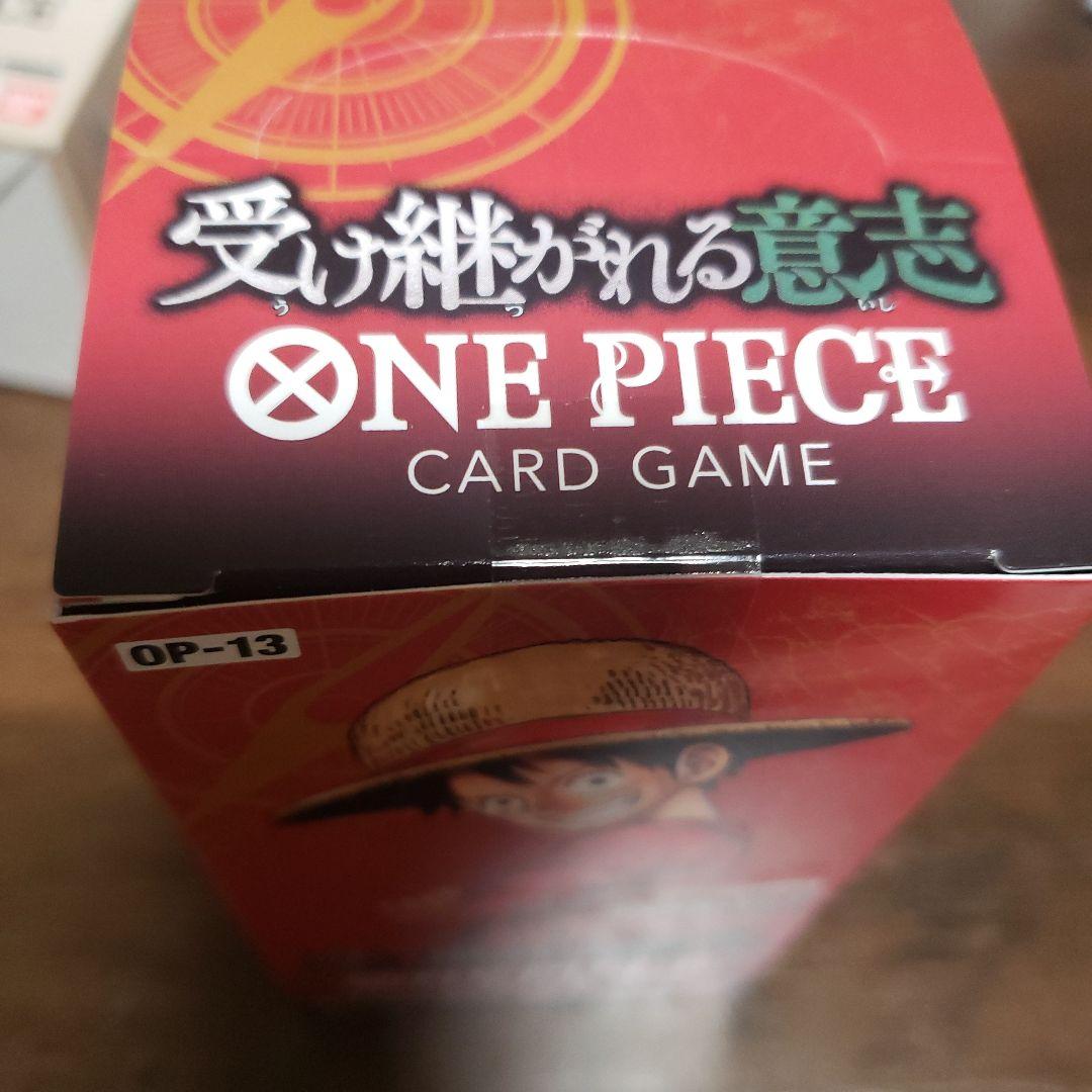 ⛄*談様 ONE PIECE カードゲーム 新品未開封box テープ付き　3点