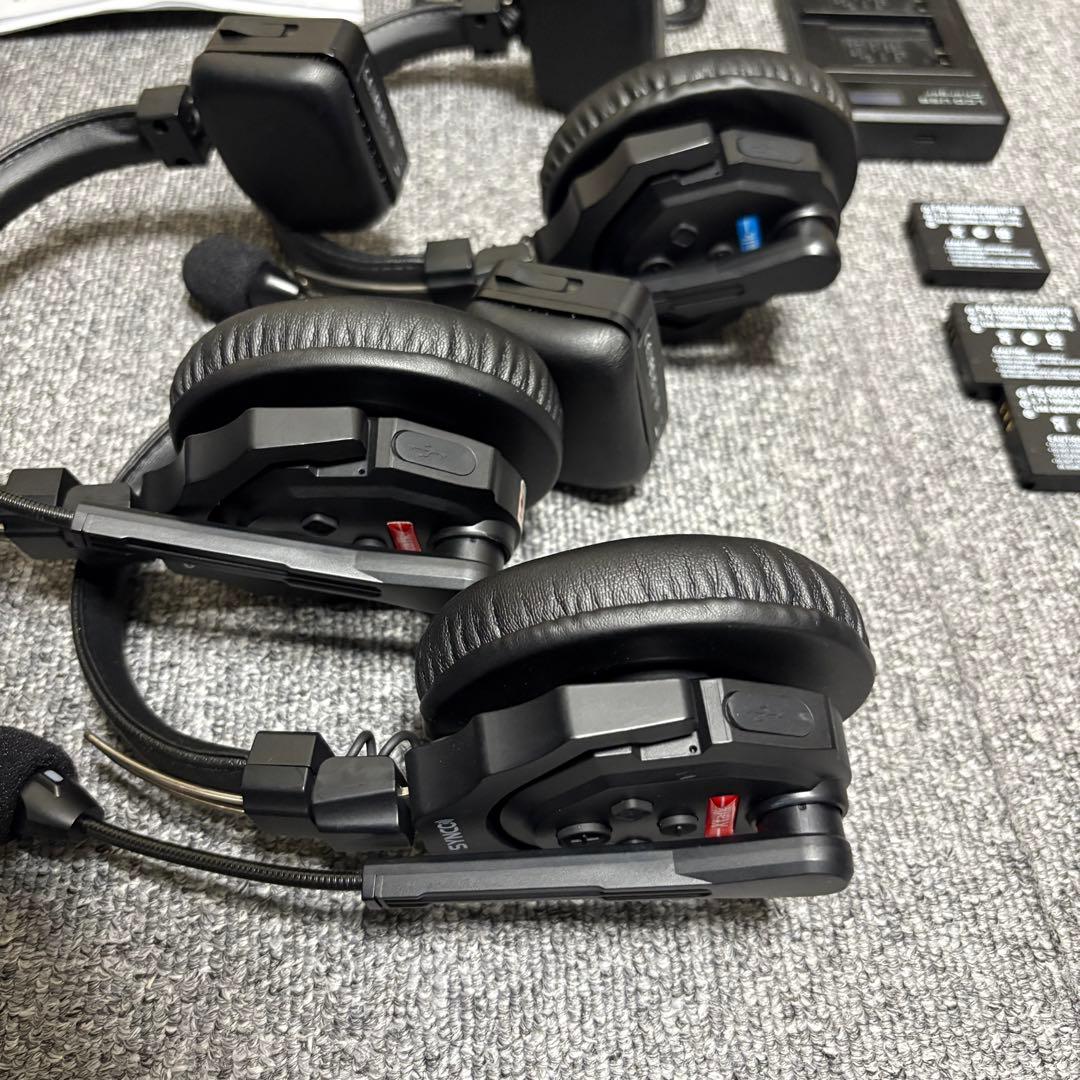 SYNCO XTALK 3セット　ワイヤレスインカム