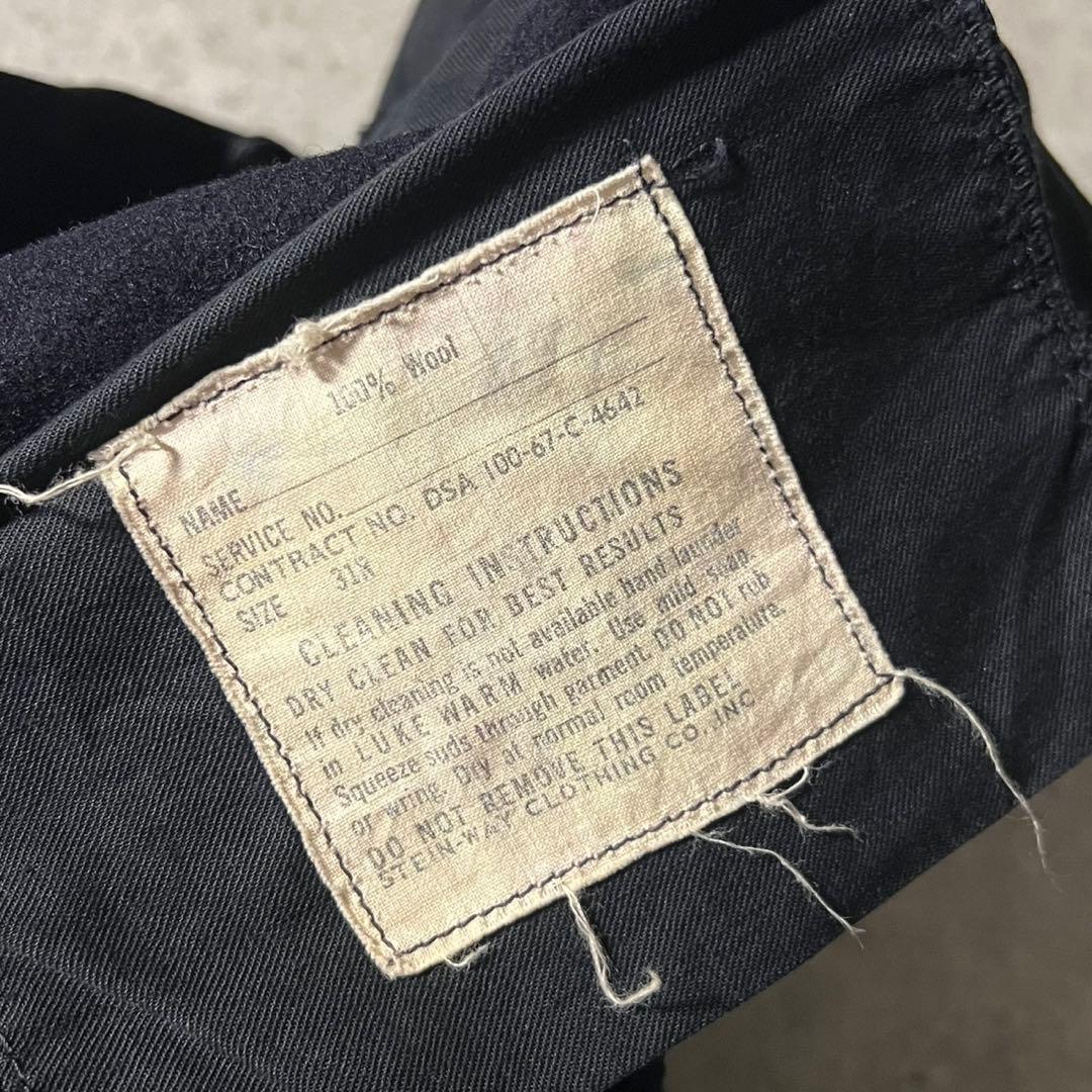 60s US NAVY セーラーパンツ 1967年製 実物 W30相当