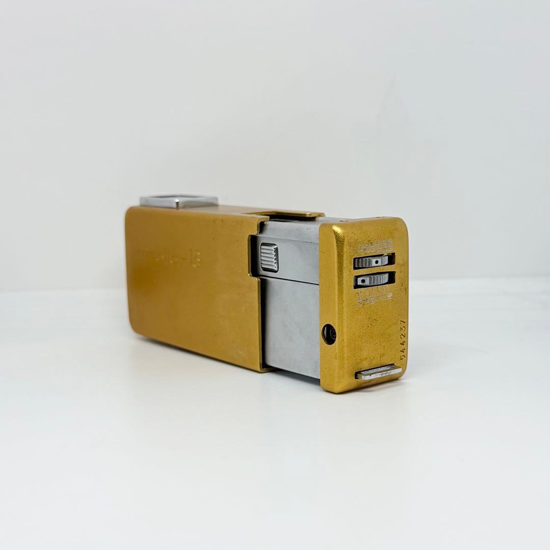 【希少 動作品】MINOLTA-16 ゴールド 豆カメラ 動作確認済み