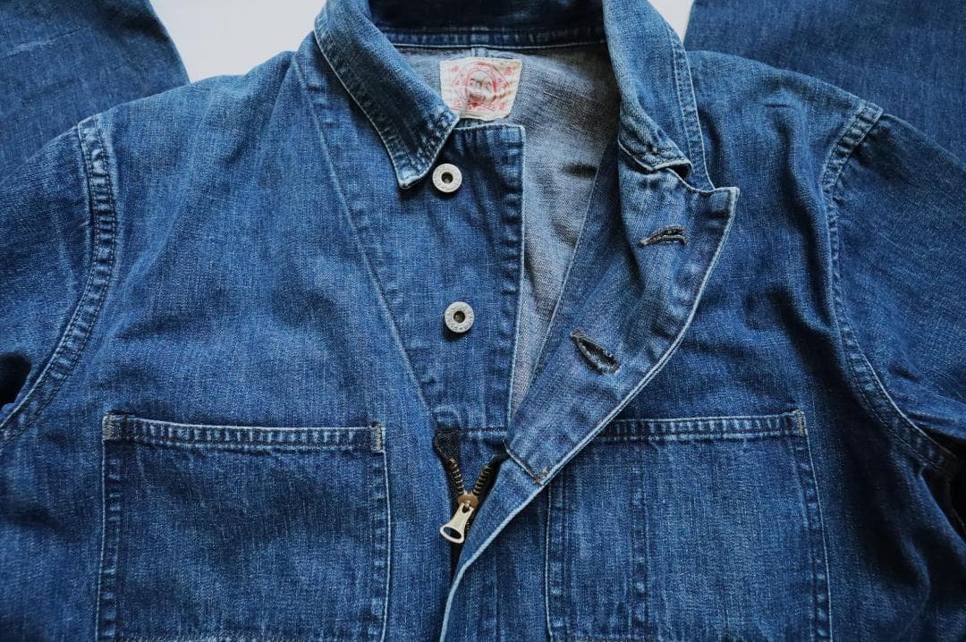 【ハイホー様用】エヴィス オールインワン インディゴ ツナギ サイズ38