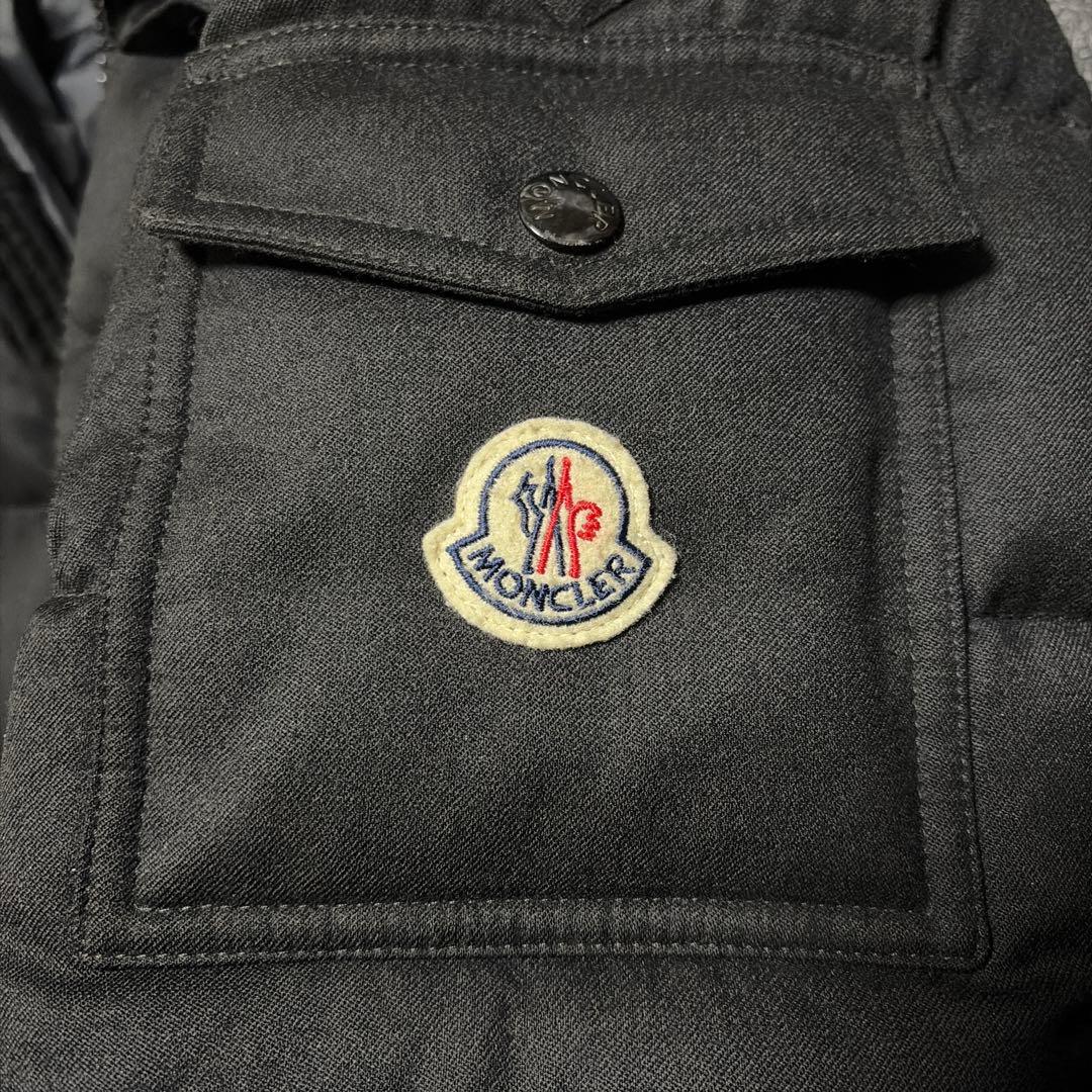 モンクレール　モンジュネーブル　ブラック　サイズ1