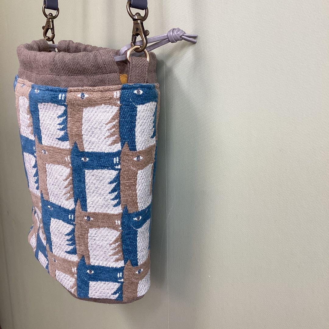 ミナペルホネンthoroughbred ポシェット　ハンドメイド