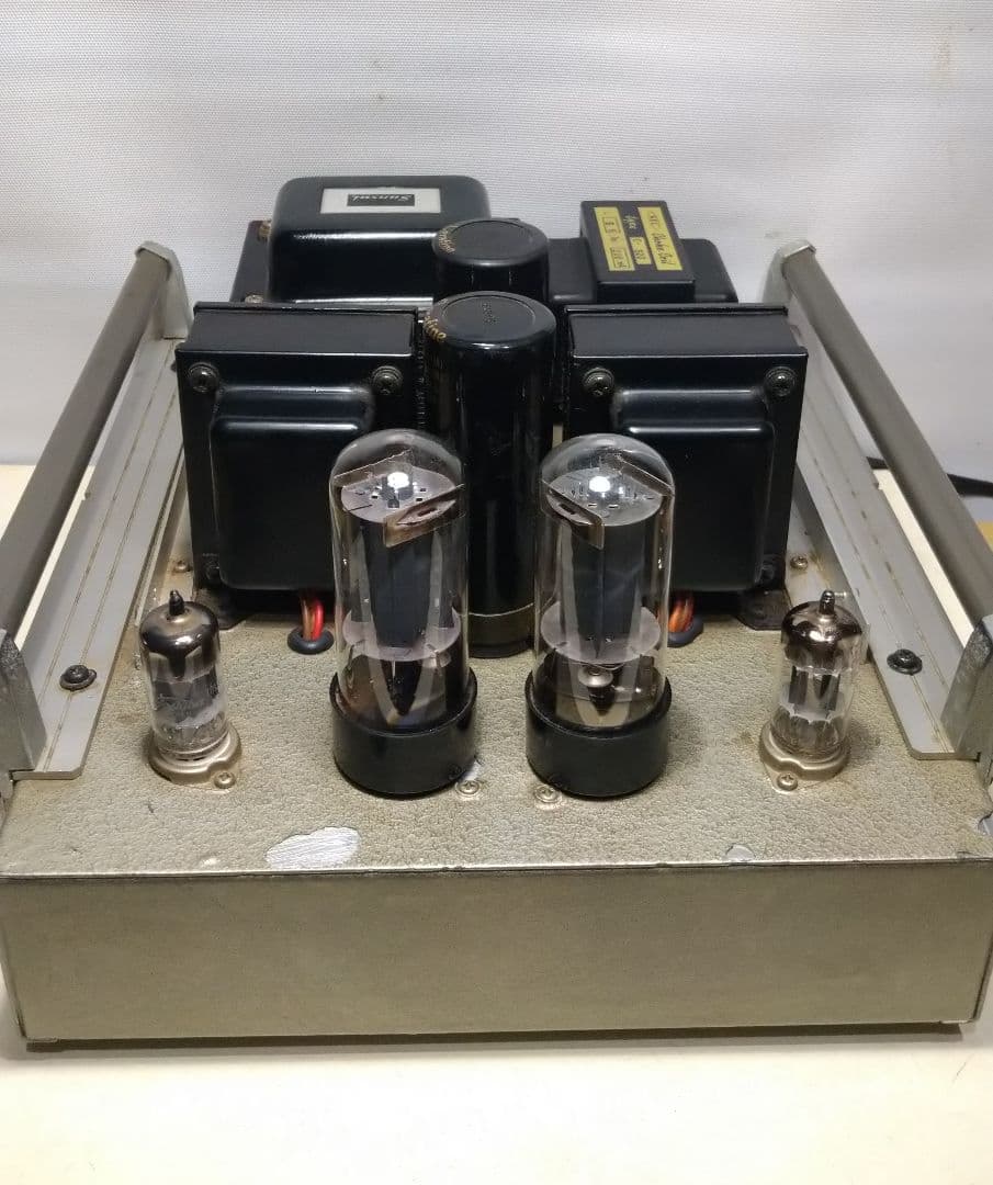 真空管アンプ 6L6シングルSRPPステレオ個人製作