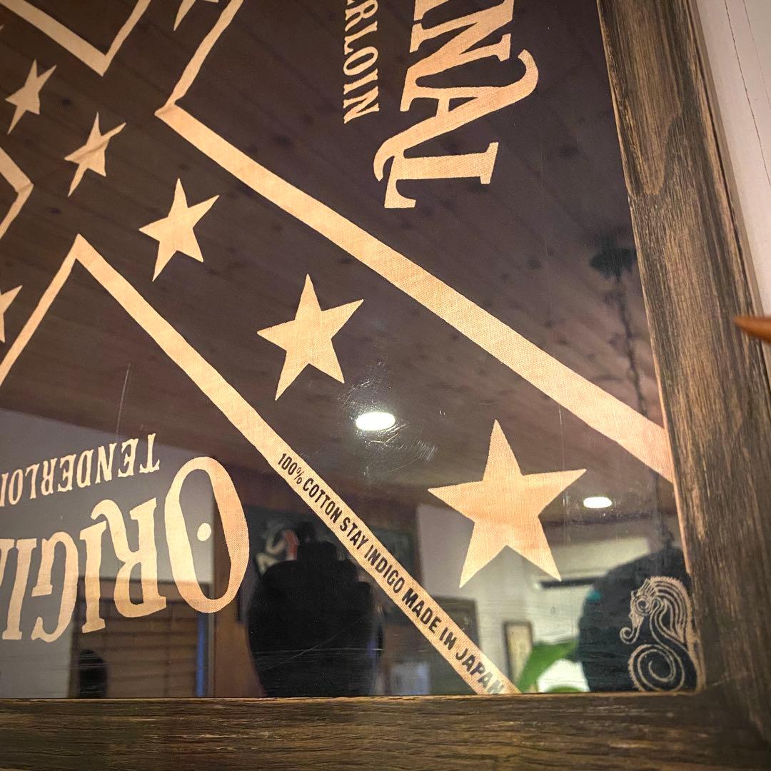 TENDERLOIN テンダーロイン　バンダナ　額装