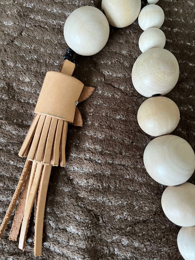 nozoku ウォレットチェーン ウッド