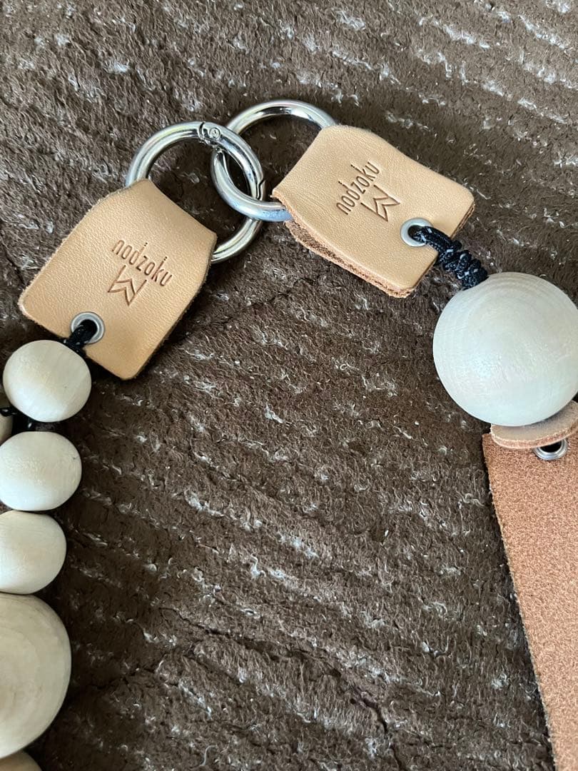 nozoku ウォレットチェーン ウッド