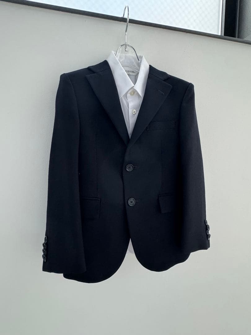 familiar ファミリア スーツ　お受験　入学式　110㎝　濃紺　ネイビー