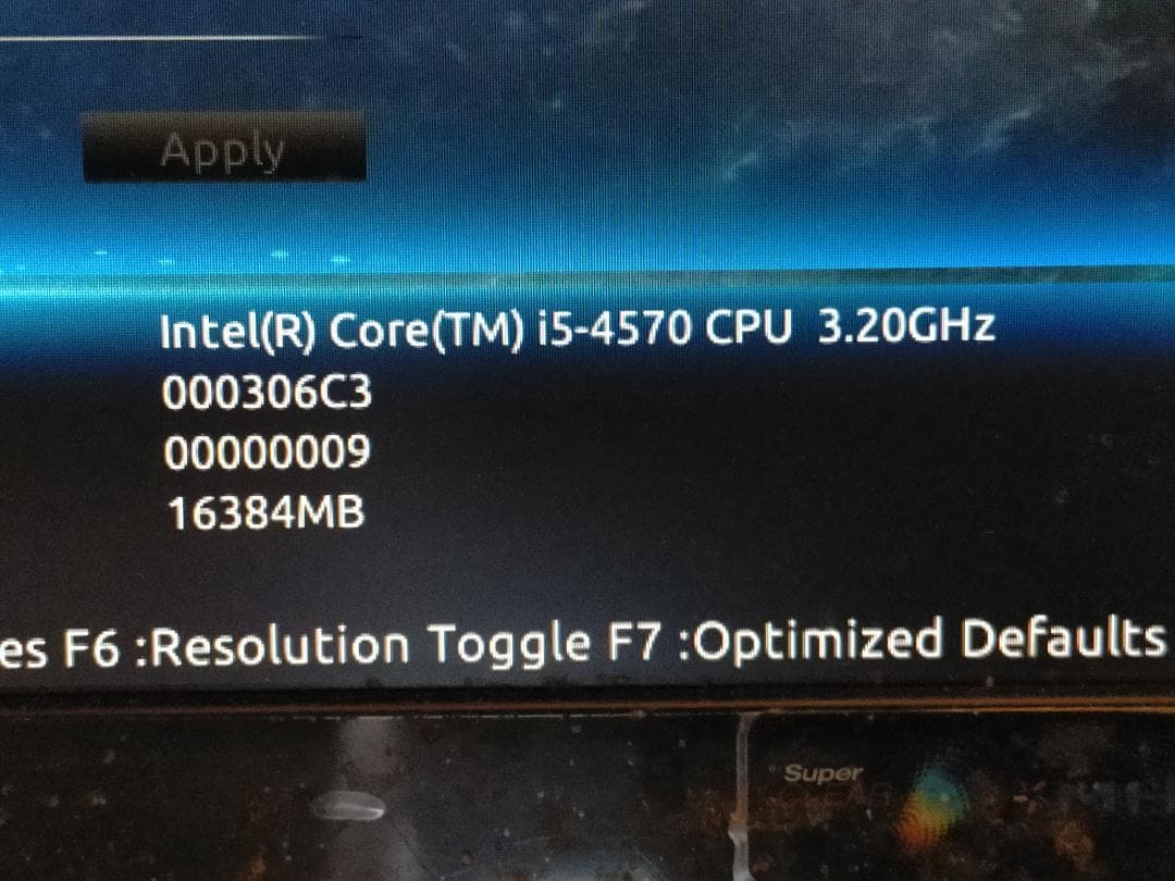 マザーボード Z87X-D3H + i5-4570 + R2GOLD + DDR3-16GB