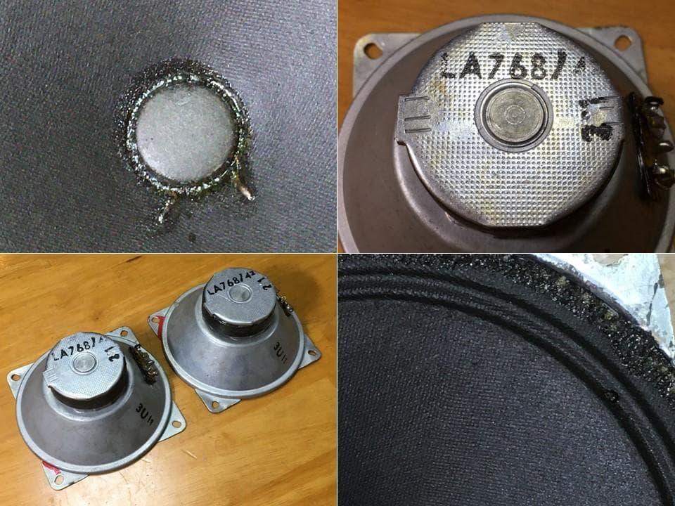 西独Siemens ビンテージ アドオン10cm口径ツィーターシステムペア