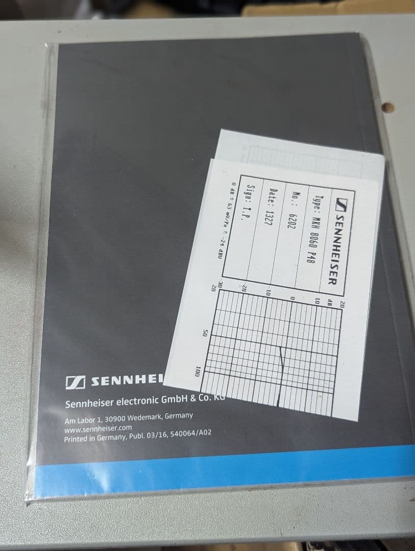 SENNHEISER MKH8060　ガンマイク