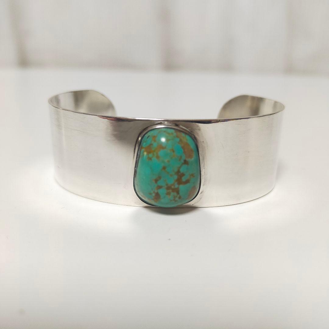 agete アガット ターコイズ バングル silver シルバー925