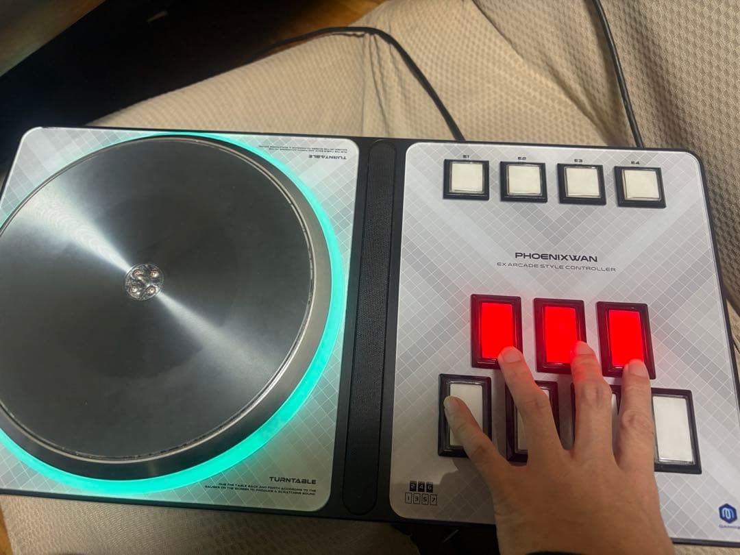PHOENIXWAN 初期型 dao beatmania コントローラー
