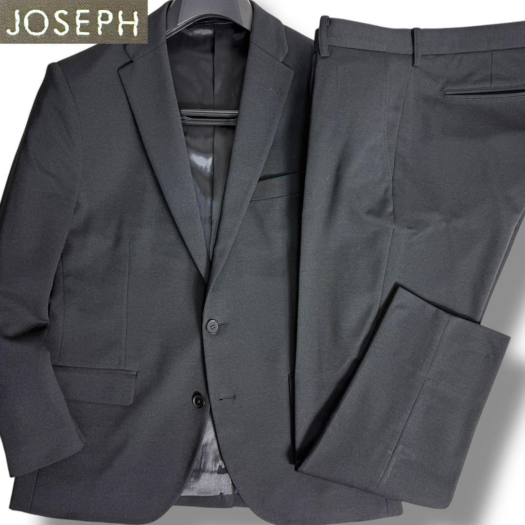 J6149 美品 ジョゼフオム 22AW ジャージーセットアップ ブラック 48