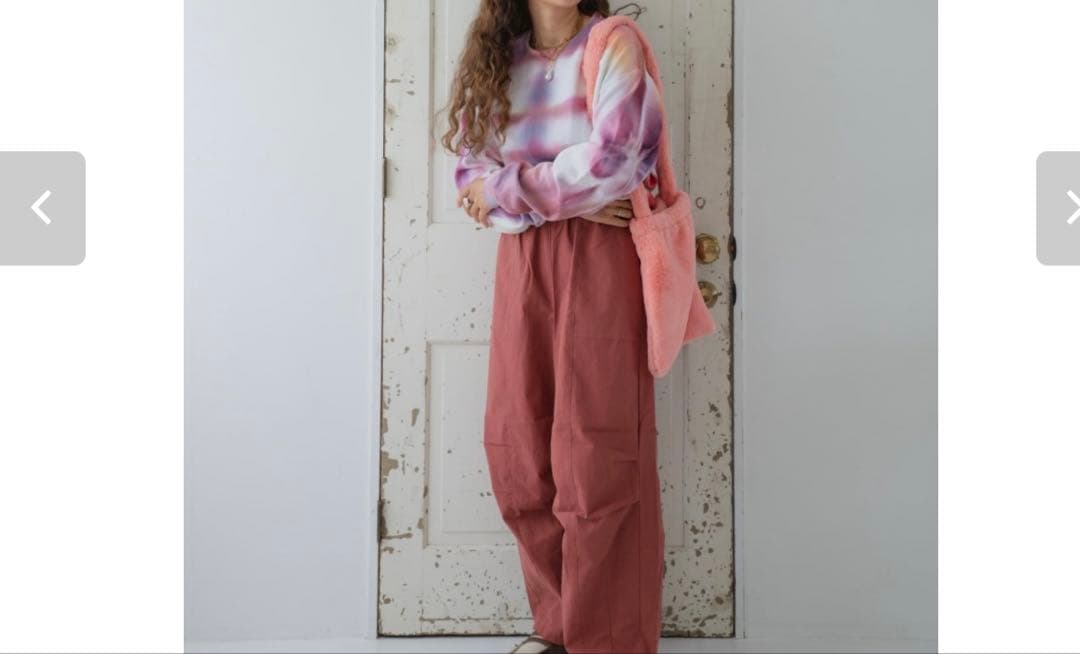 パラシュートパンツ　ayakawasaki