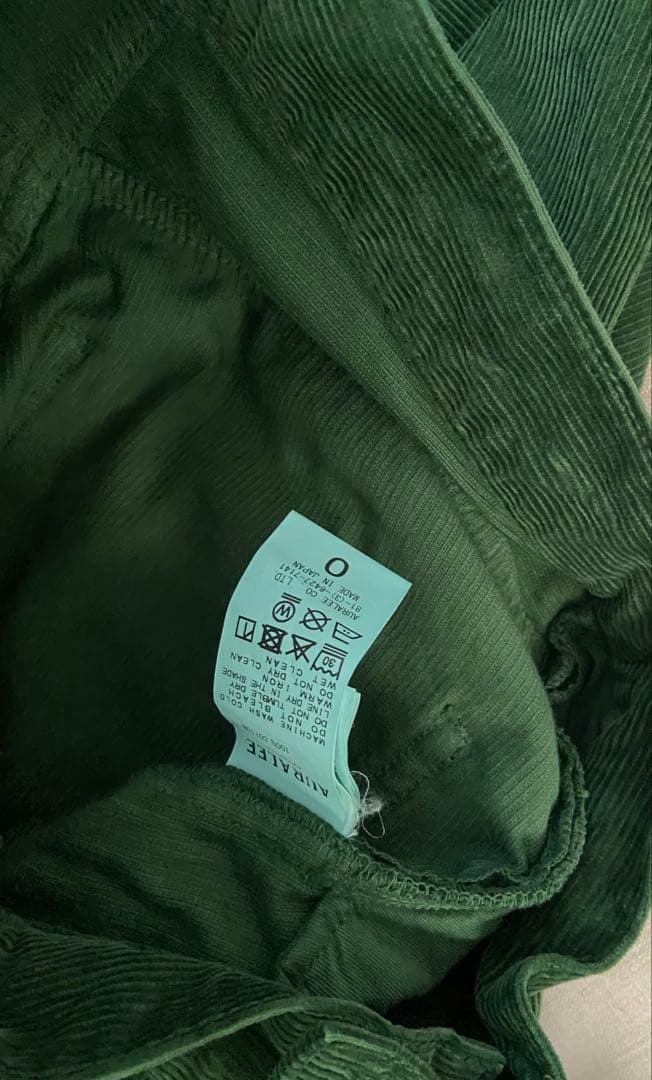 AURALEE コーデュロイパンツ　2025AW サイズ0