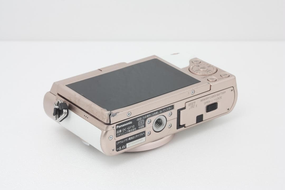 LUMIX DC-GF10 ボディ ホワイト 完動品 バッテリー付き #342a