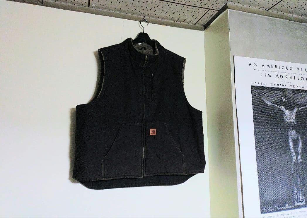 ⬛Carhartt❐ダックベスト【ブラウン】