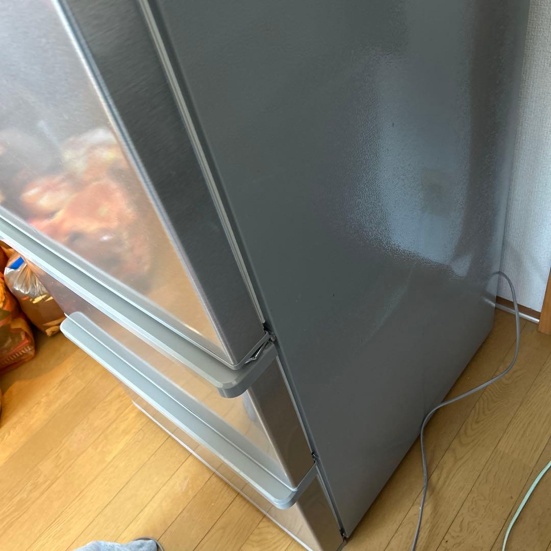 冷凍冷蔵庫/AQUA/ノンフロン冷凍冷蔵庫/2021年製/シルバー