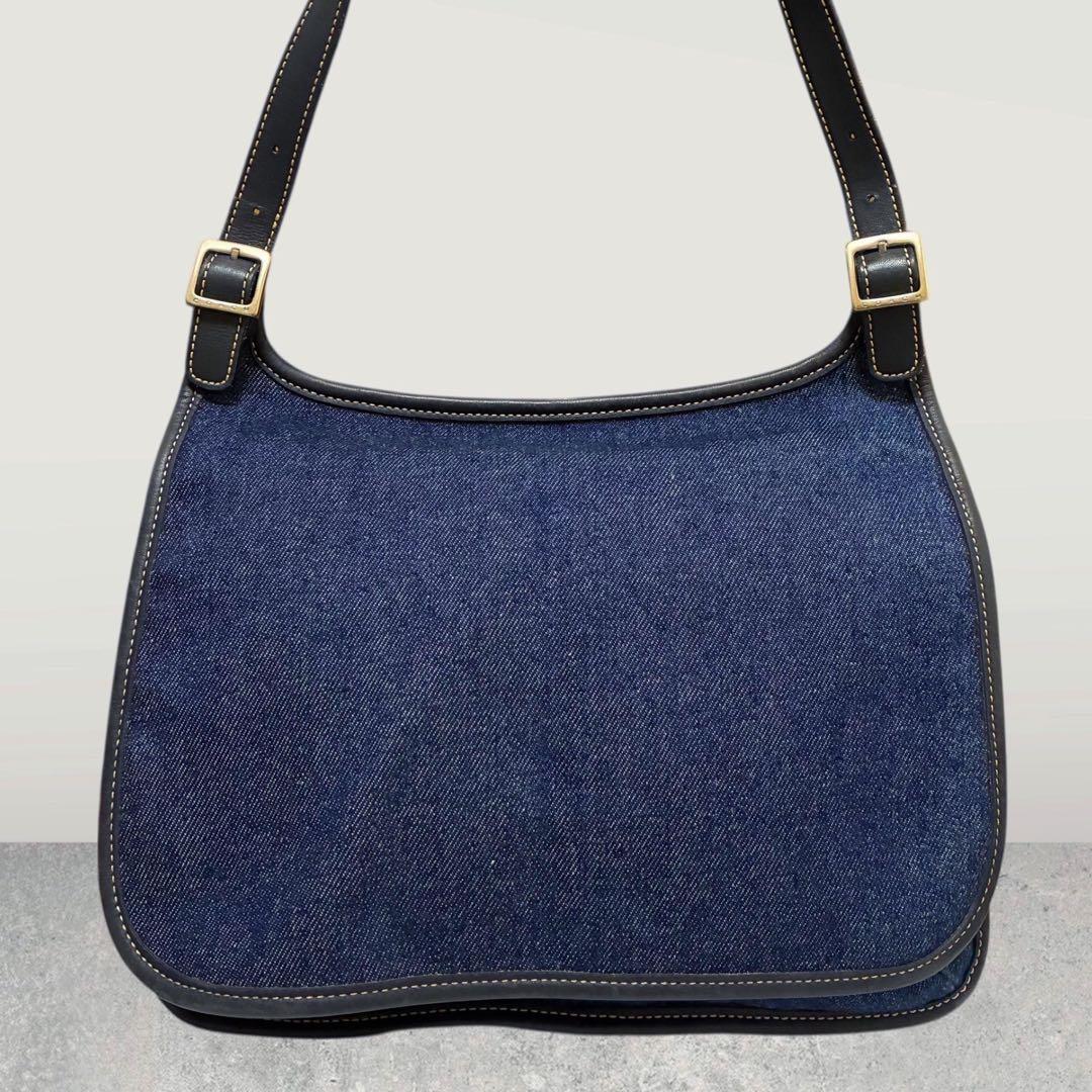 専用　　　美品/超希少!!COACH オールドコーチ デニム ショルダーバッグ