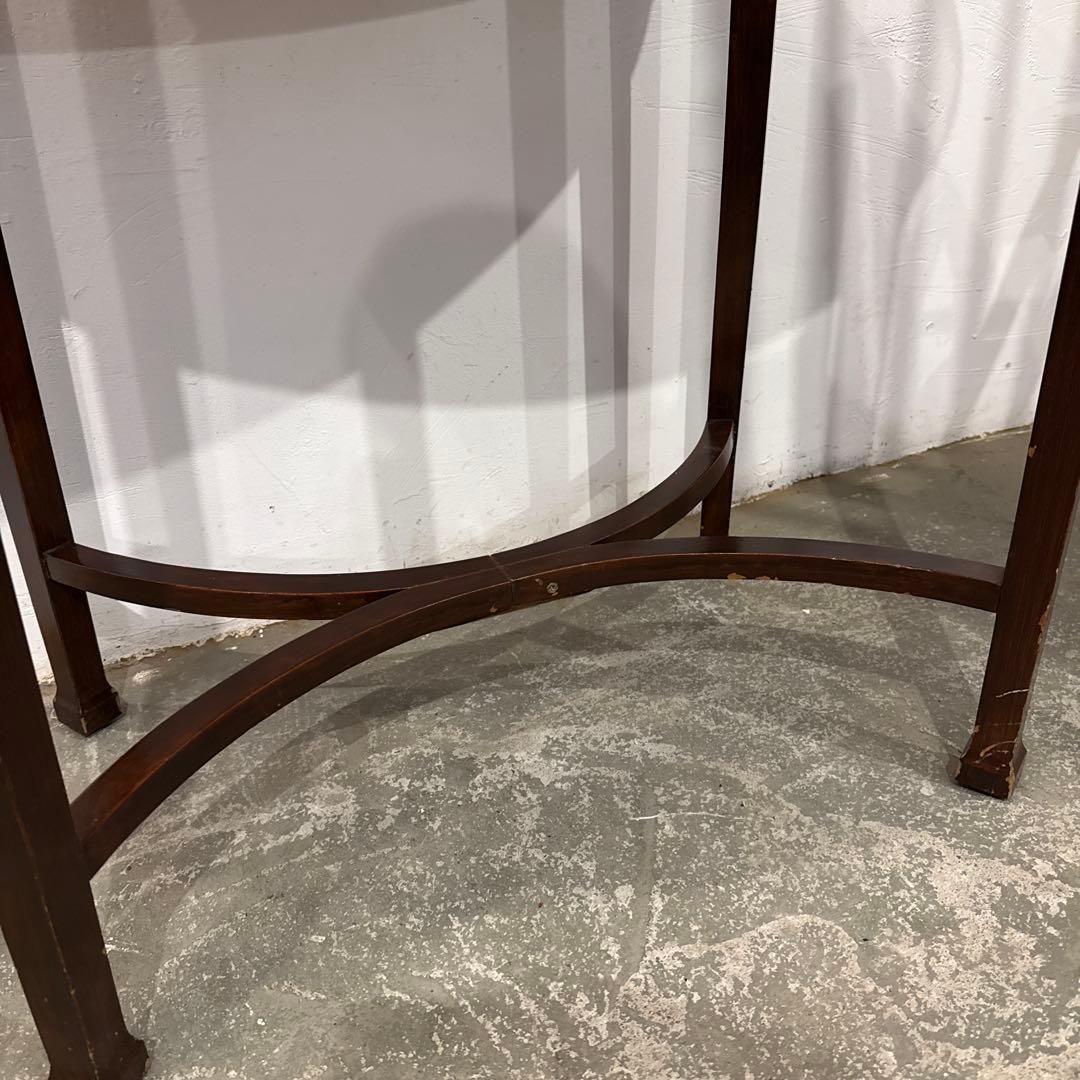 ykヴィンテージ　サイドテーブル　オーバルテーブル