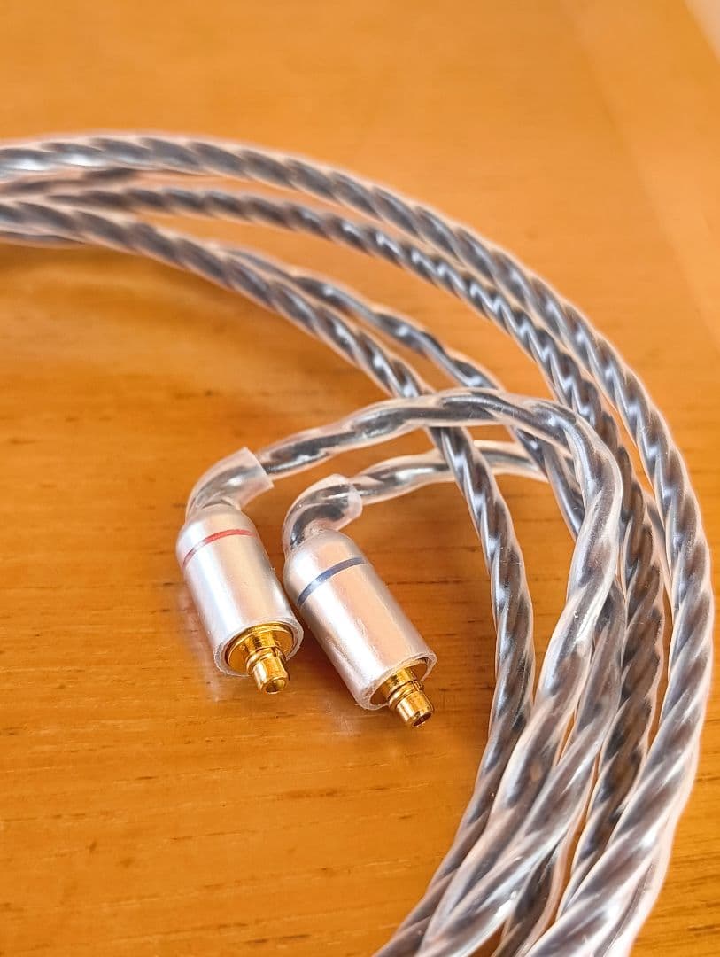 春日小鹿 さん 4.4mm mmcx 有線 リケーブル colorful