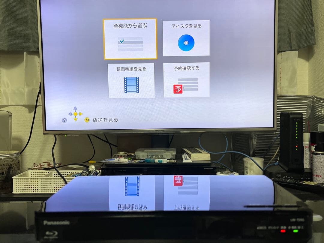 2021年製　パナソニック　HDDレコーダー/BDプレイヤー　UN-TD9S