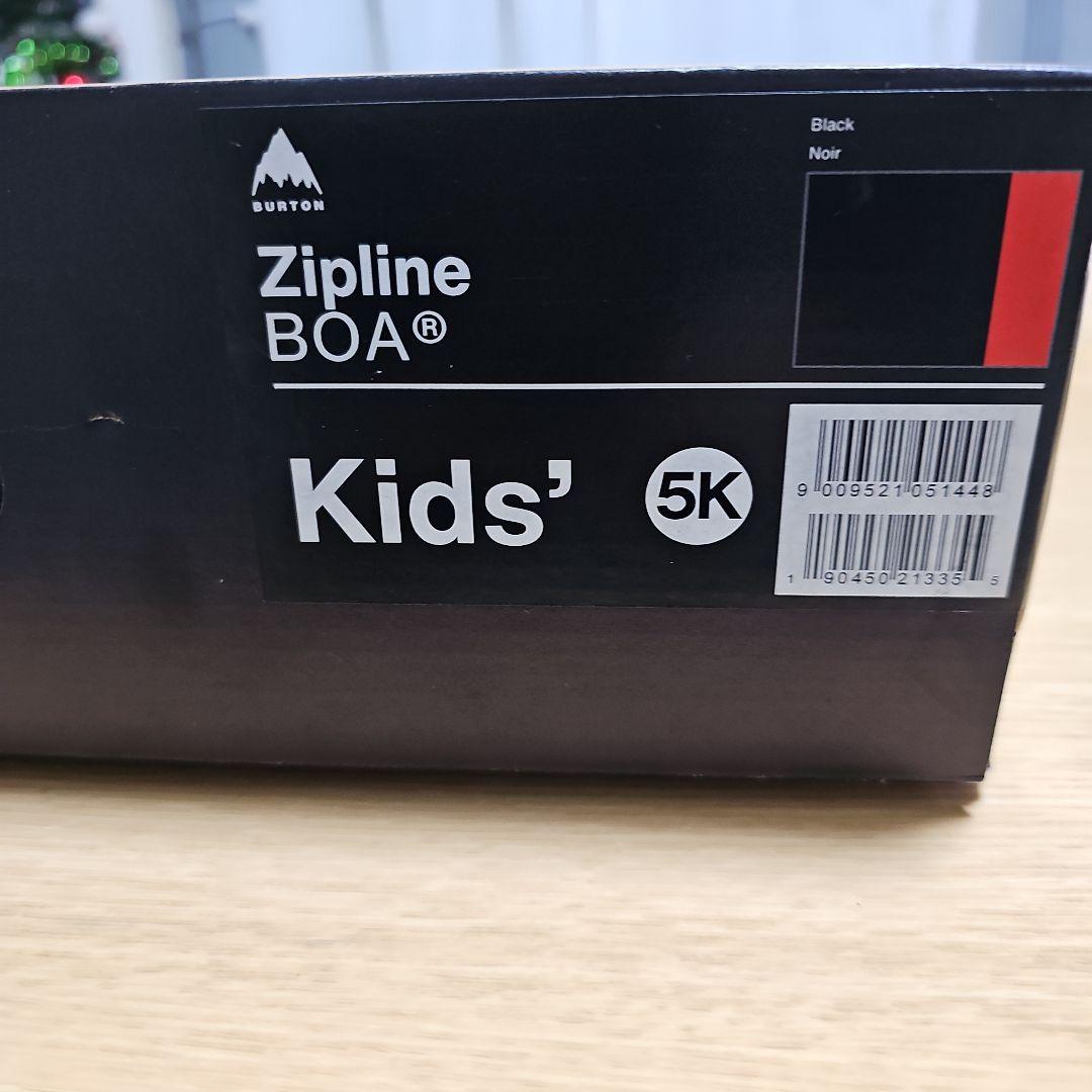 Burton Zipline BOA 子供用スノーボードブーツ 23cm