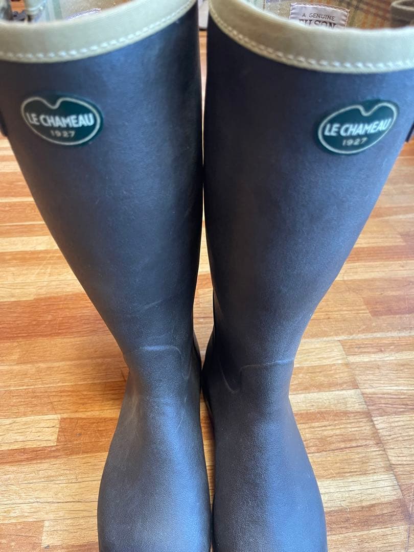 希少★LE CHAMEAU★FILSON★コラボ★レインブーツ
