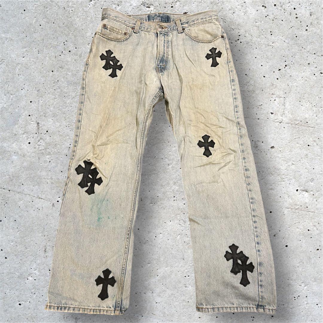 【即日発送】Levi's リーバイス 505 クロスパッチ W35 L30