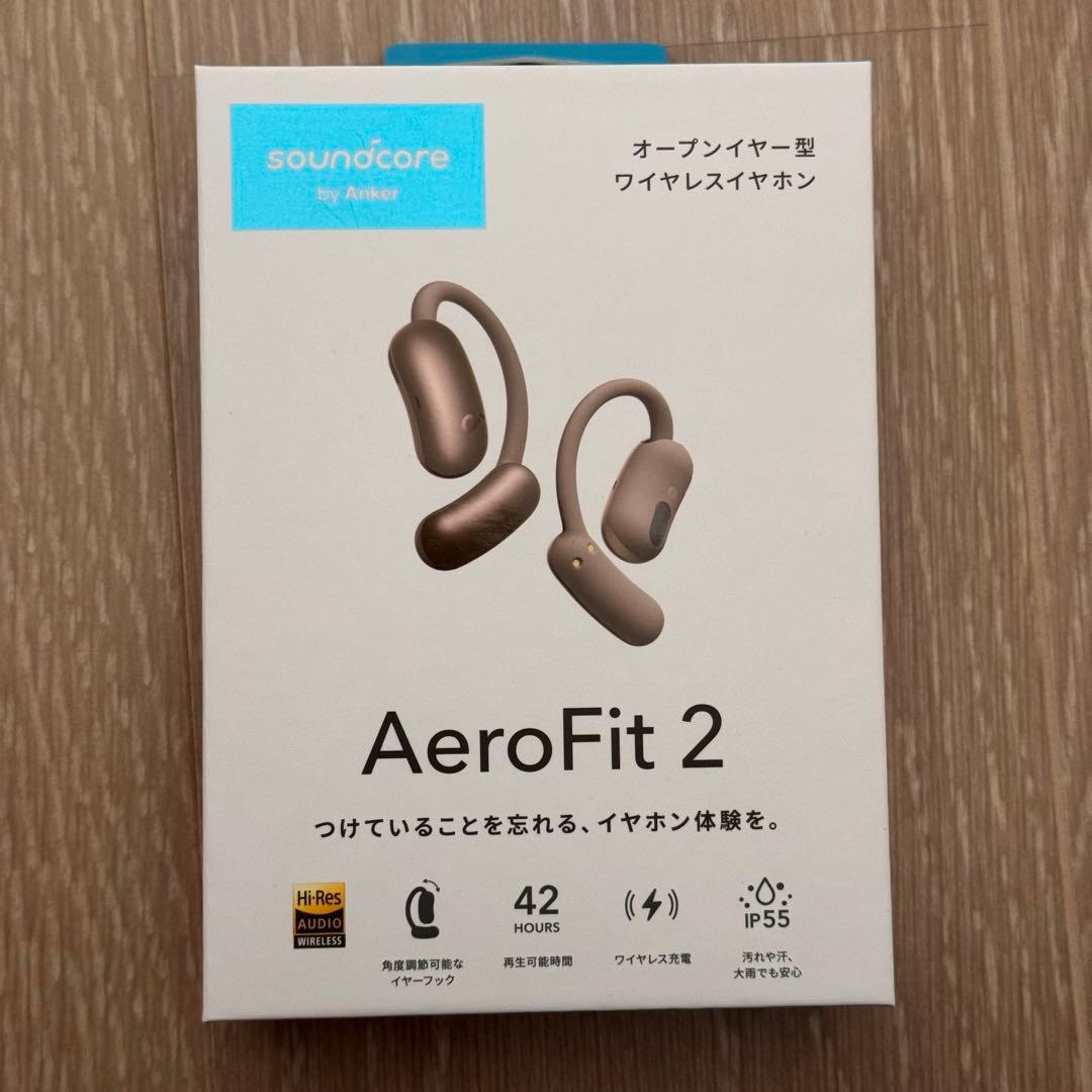 ✨新品✨ Anker soundcore AeroFit2 ワイヤレスイヤホン