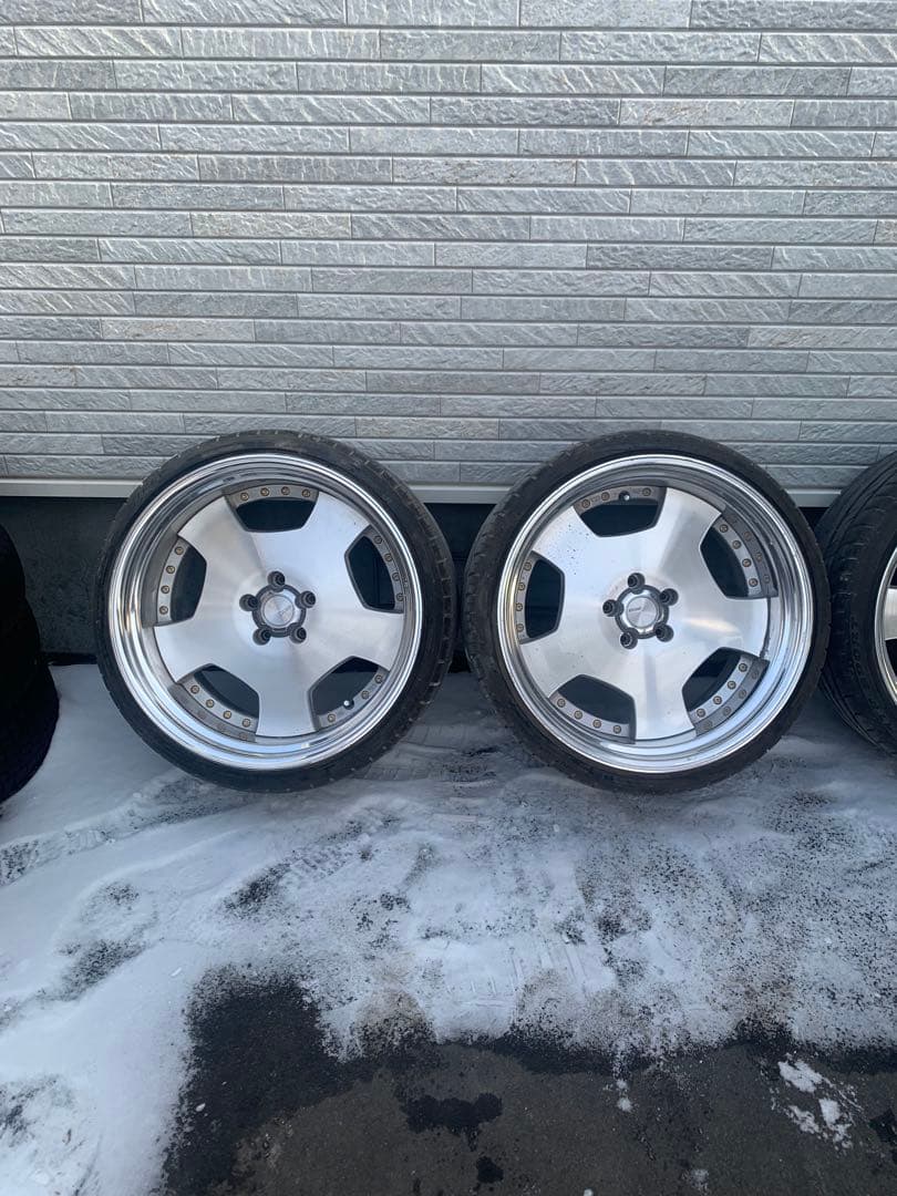 WORK ランベック ld1 255/30R20 10.5j-14 ±0 深リム