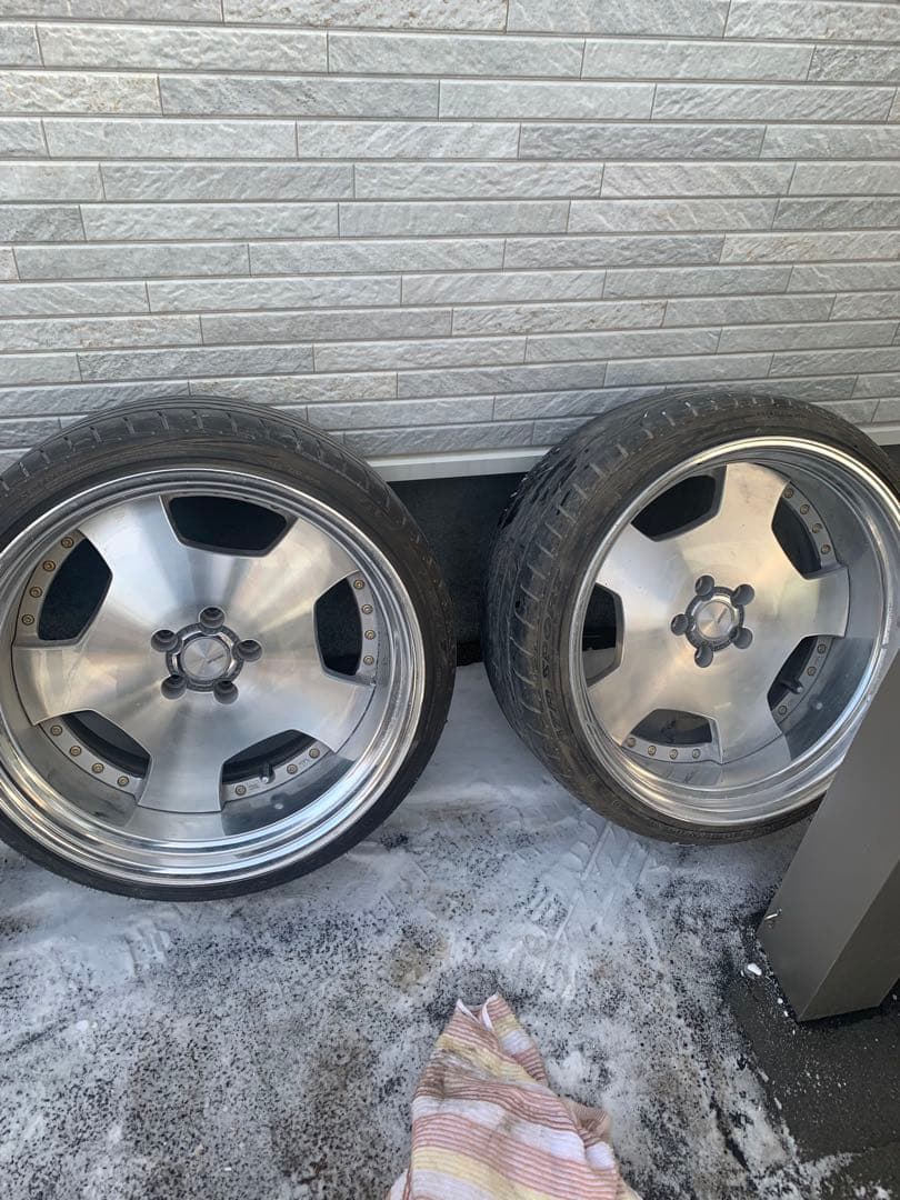 WORK ランベック ld1 255/30R20 10.5j-14 ±0 深リム