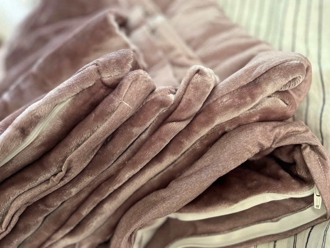 快眠博士　クレスカローレ　吸湿発熱オールインワン毛布