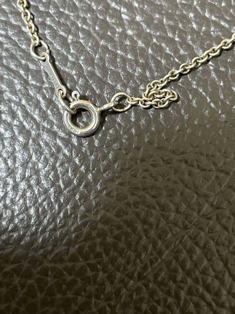 ティファニー　インフィニティクロスネックレス　シルバー925 ラージ