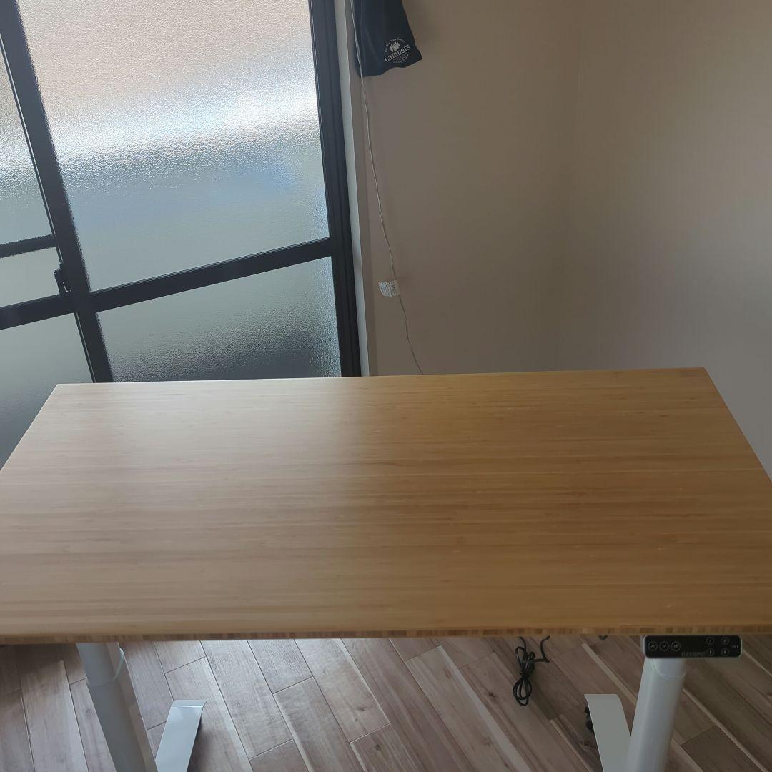 Flexispot E8電動昇降デスク 120 × 60cm Bamboo