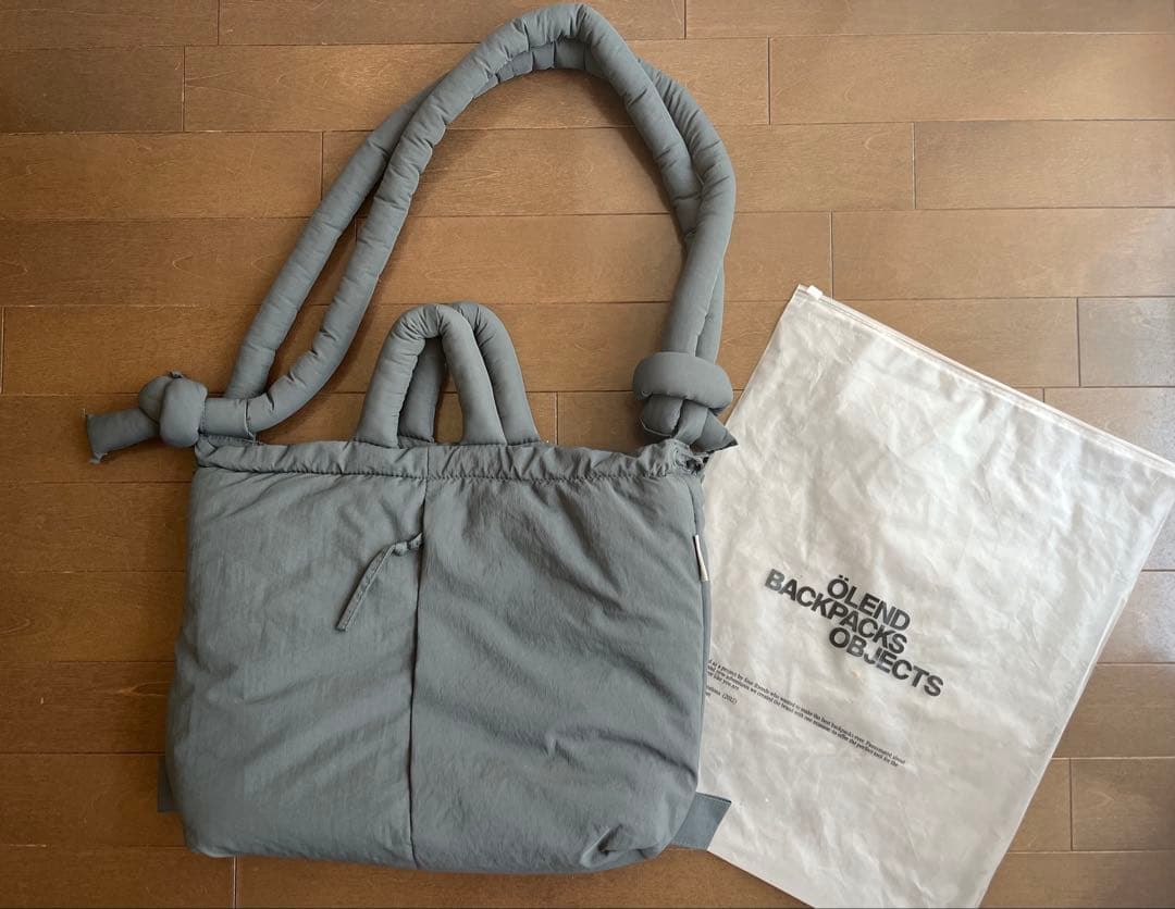 ölend Ona Soft Bag (Coal) 無印インナーバッグ付