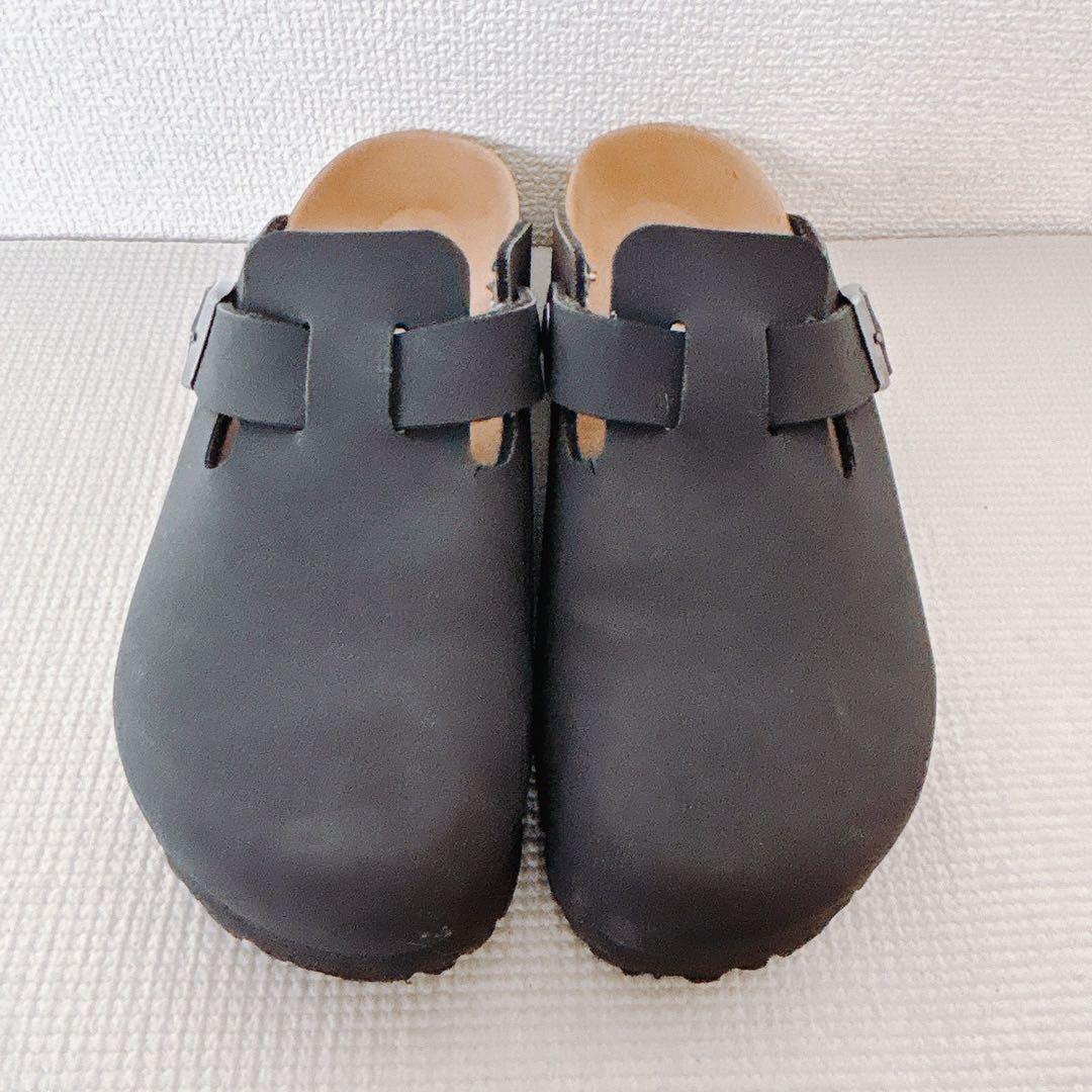 未使用✨ビルケンシュトック ボストン ヴィーガン EU38/24cm ブラック