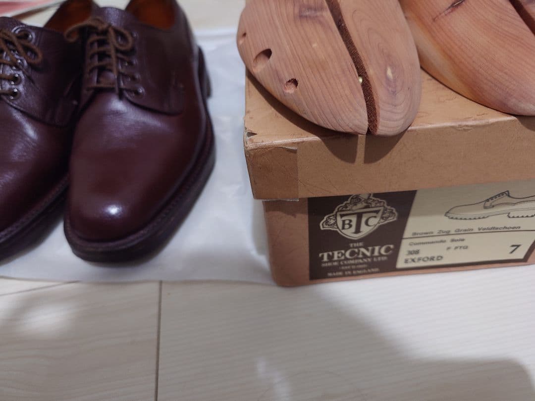 丹*後様 70's tecnic プレーントゥシューズ