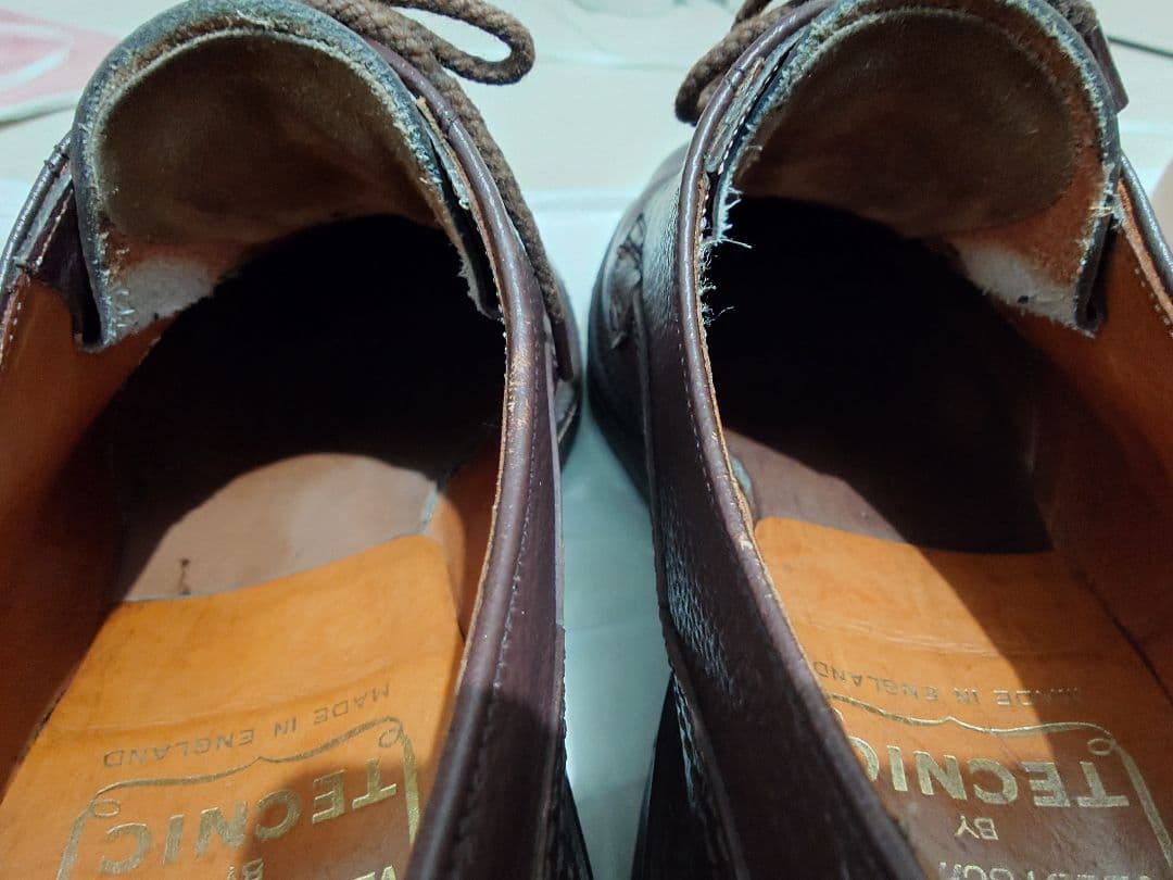 丹*後様 70's tecnic プレーントゥシューズ