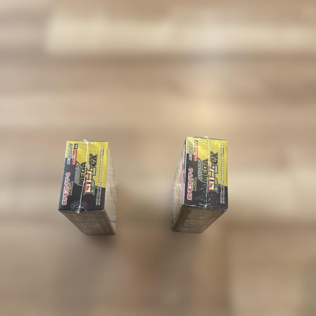 【シュリンク付き】ポケモンカードゲーム MEGA ドリームEX 2BOX