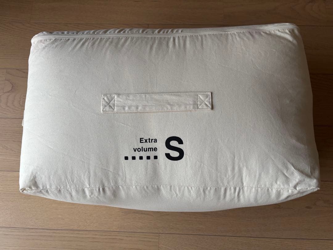 無印良品 グレー羽毛 掛け布団 シングル 150x210 羽毛布団