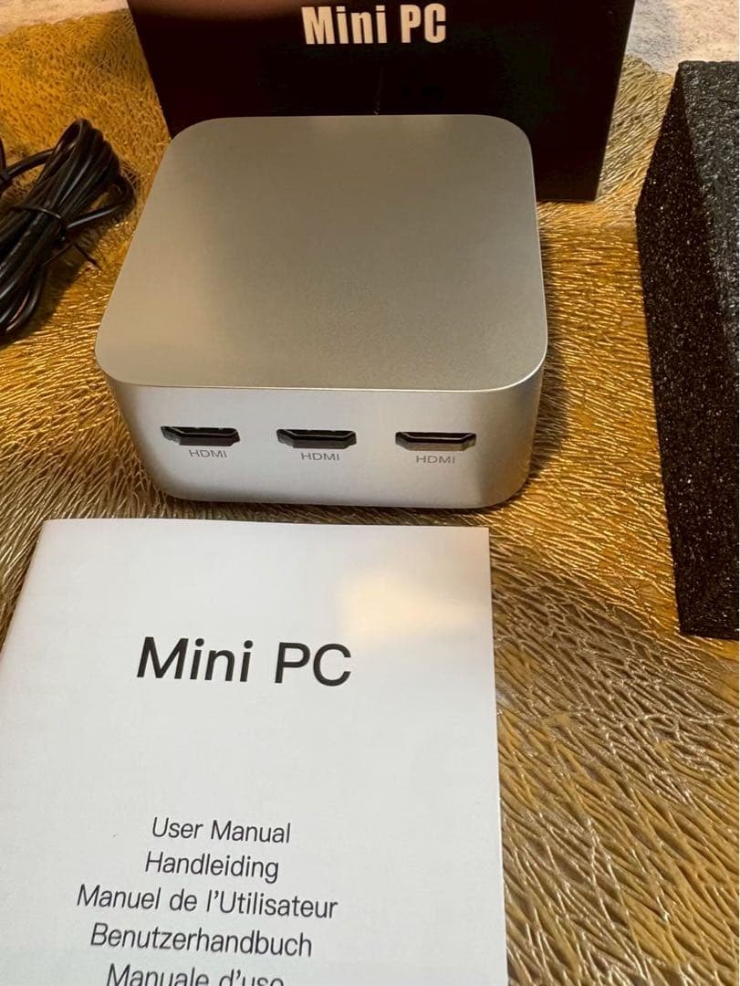 ミニpc 第12世代インテルAlder Lake-N10016GB+512GB