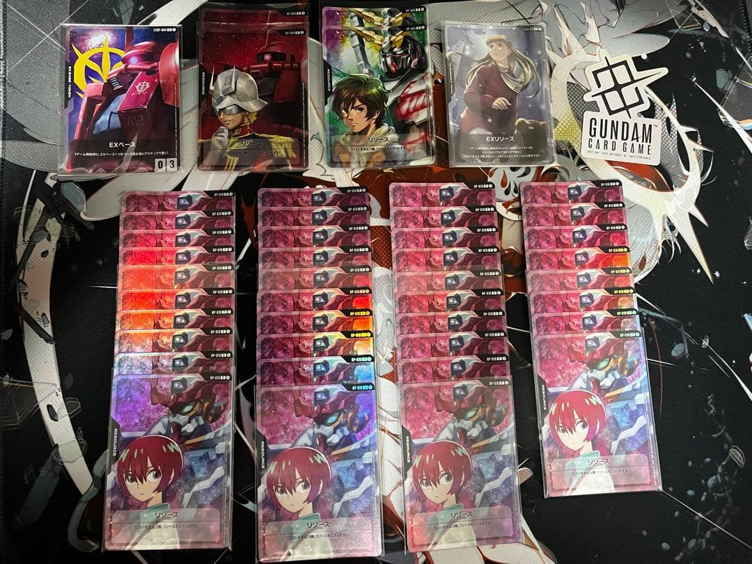 ガンダムカードゲーム 引退品 プロモ ステッカー セット　値下げ⭕️