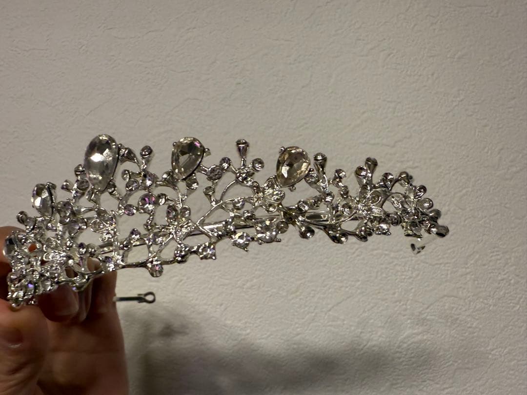 BRIDE ME ティアラ、イヤリング、ネックレスセット